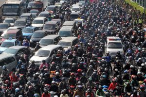 Foto ini membuatmu tetap happy saat kejebak macet, dijamin!