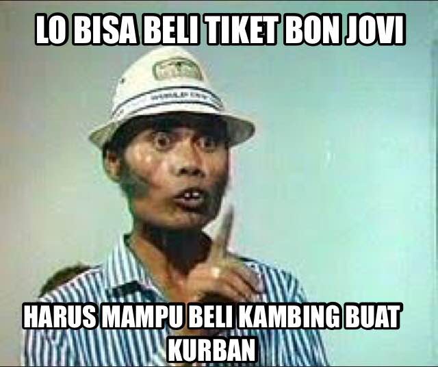 10 Meme 'krik-krik' komedian legendaris Diding Boneng