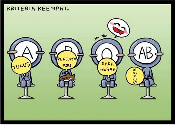Ketahui kriteria pacar berdasarkan golongan darah, oh gitu ya?