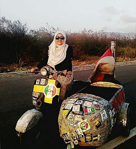 Cuma orang Indonesia yang bisa 'sulap' Vespa jadi begini