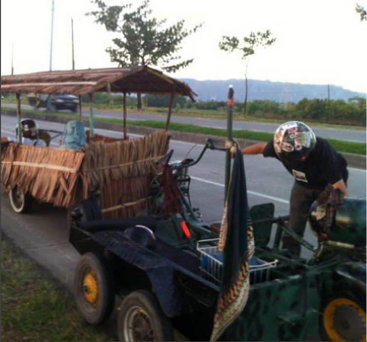 Cuma orang Indonesia yang bisa 'sulap' Vespa jadi begini
