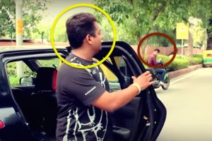 Jangan sembarangan meludah, karma datang begitu saja