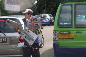 Kamu kerap menjumpai ini saat berhenti di lampu merah