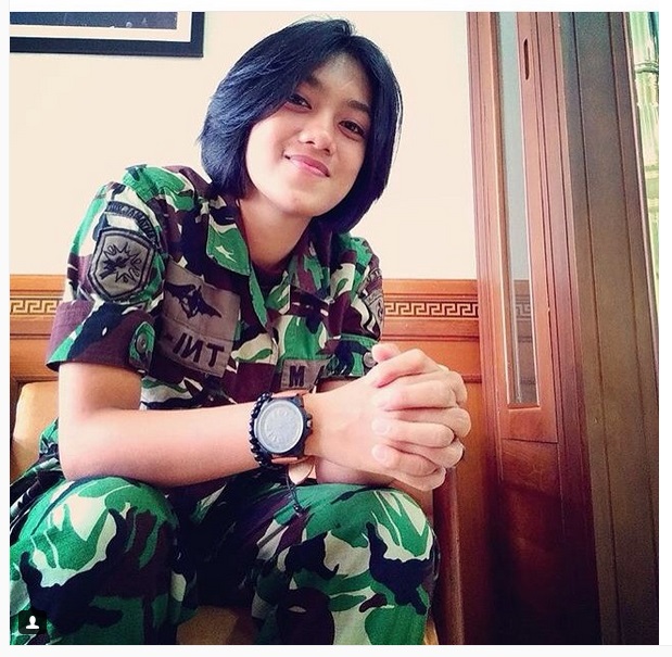 Potret latihan TNI yang menegangkan