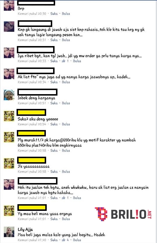 Sist penjual online ini kocak, ditanya harga malah marahi pelanggan Sist penjual online ini kocak, ditanya harga malah marahi pelanggan