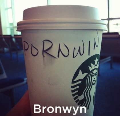 Nama-nama salah tulis dari barista Starbucks, menggelikan!