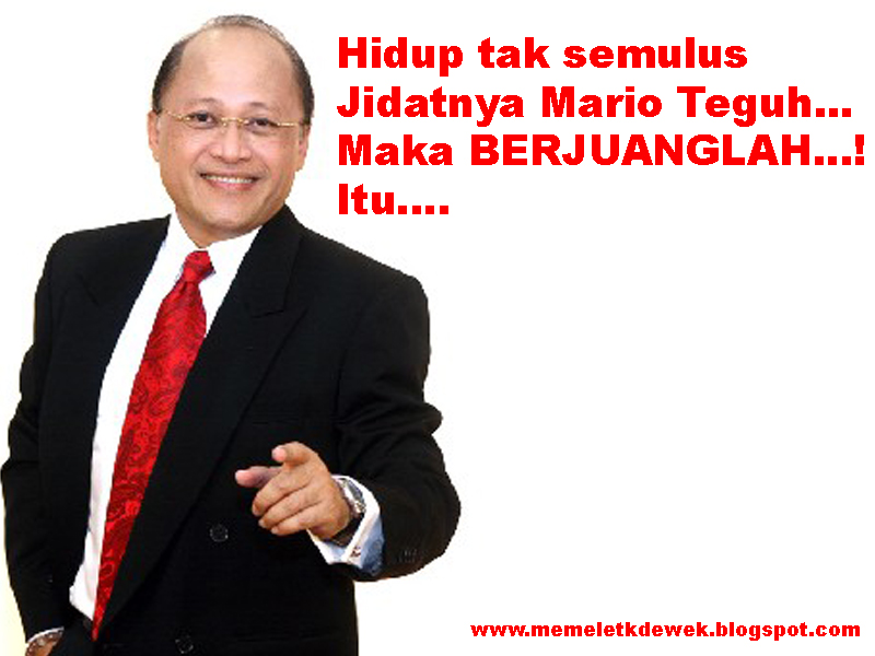Meme kata-kata Mario Teguh, bukannya termotivasi malah tertawa geli
