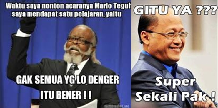 Meme kata-kata Mario Teguh, bukannya termotivasi malah tertawa geli