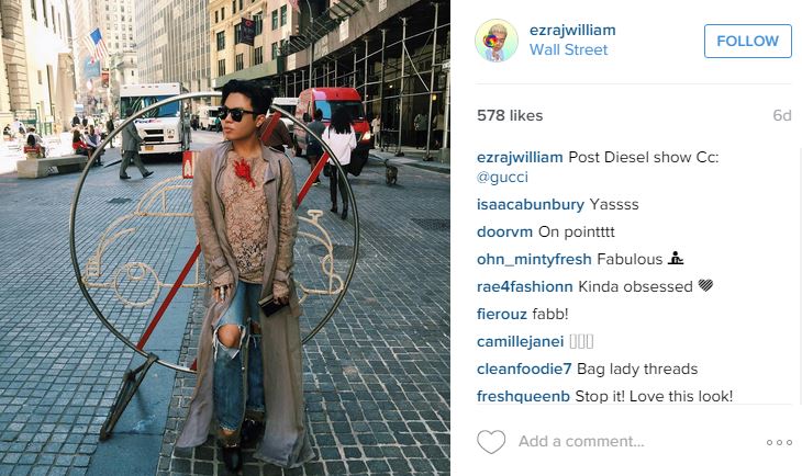 Ini dia Ezra William, sosialita cowok Indonesia pesaing Syahrini