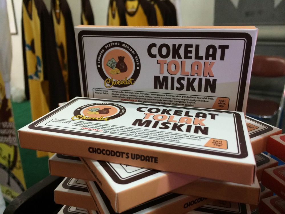 Saat cokelat bisa jadi tempat curhat