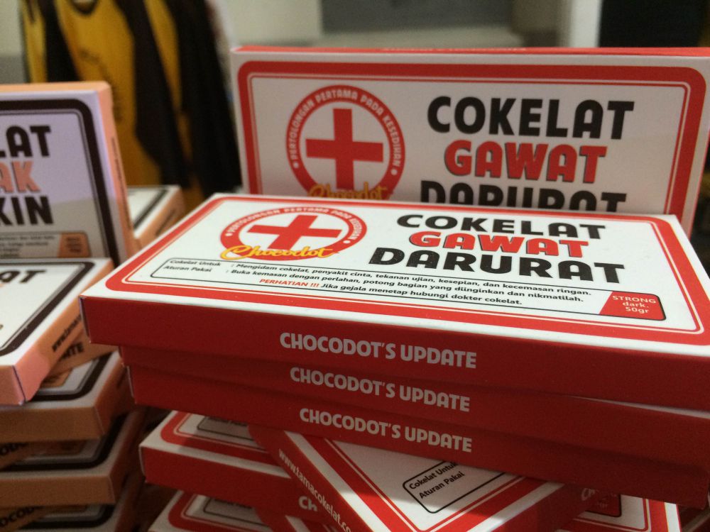 Saat cokelat bisa jadi tempat curhat