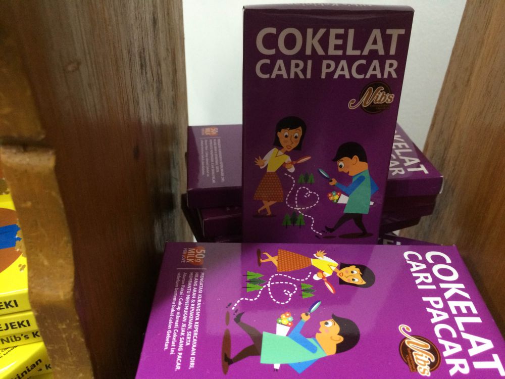 Saat cokelat bisa jadi tempat curhat