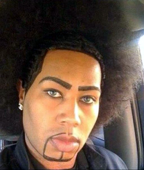 Mereka tampil dengan model jambang tak lazim, masihkah tetap keren?