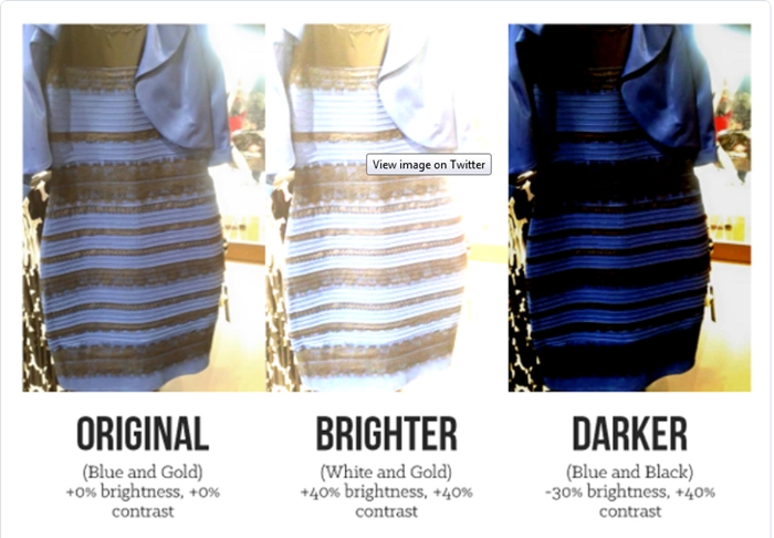 Inilah jawaban perdebatan gaun kontroversial 'biru-hitam'