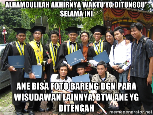 19 Meme wisuda yang bakal bikin kamu meringis sendiri