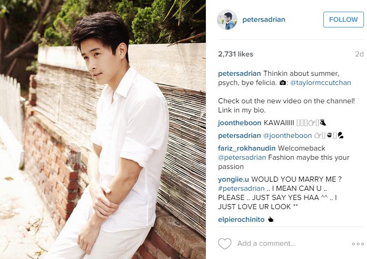 Perkenalkan si ganteng Peter Adrian, adik Yoshi Sudarso si Ranger Biru Perkenalkan si ganteng Peter Adrian, adik Yoshi Sudarso si Ranger Biru