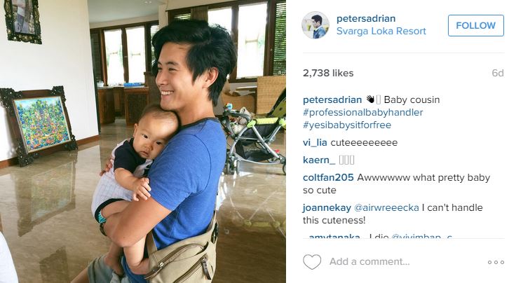 Perkenalkan si ganteng Peter Adrian, adik Yoshi Sudarso si Ranger Biru Perkenalkan si ganteng Peter Adrian, adik Yoshi Sudarso si Ranger Biru