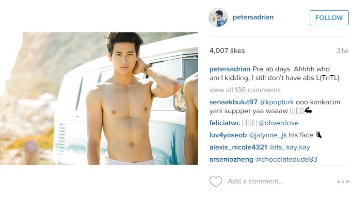 Perkenalkan si ganteng Peter Adrian, adik Yoshi Sudarso si Ranger Biru Perkenalkan si ganteng Peter Adrian, adik Yoshi Sudarso si Ranger Biru