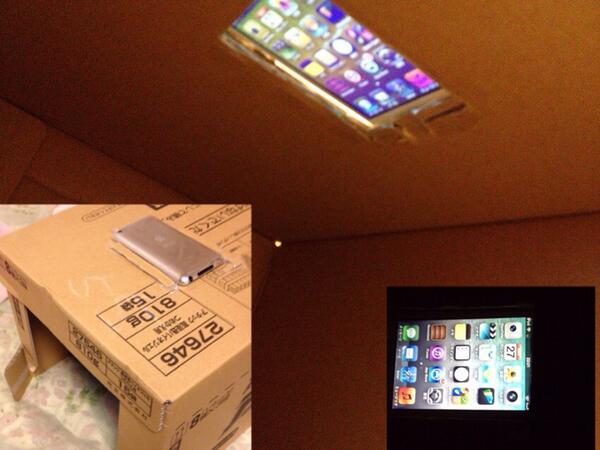 Siasat tanggal tua, bikin bioskop dari kardus