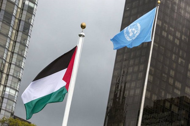 Bendera berkibar di markas PBB, harapan Palestina merdeka kian kuat