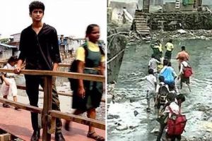 Pelajar ini bangun jembatan untuk akses anak-anak desanya bersekolah