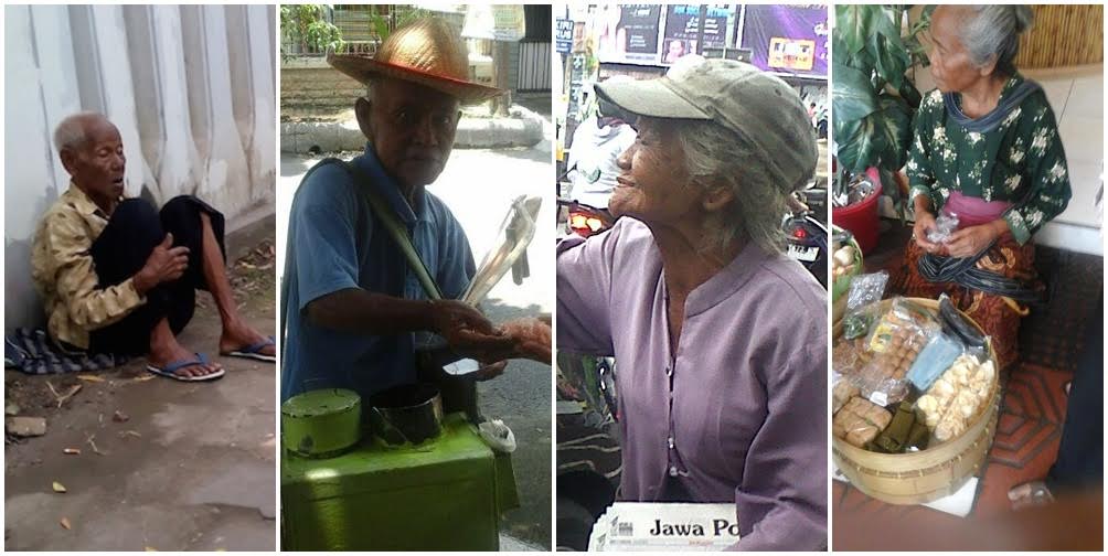 8 Sosok kakek-nenek perkasa, masih semangat kerja meski berusia senja