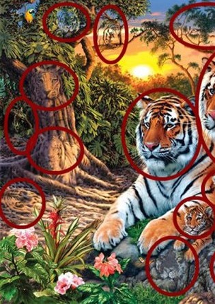 Yuk tes kepekaan mata, ada berapa harimau dalam gambar ini? Yuk tes kepekaan mata, ada berapa harimau dalam gambar ini?