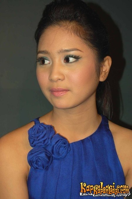 Transformasi Bunga Zainal dari pipi tembem jadi berwajah ala Korea