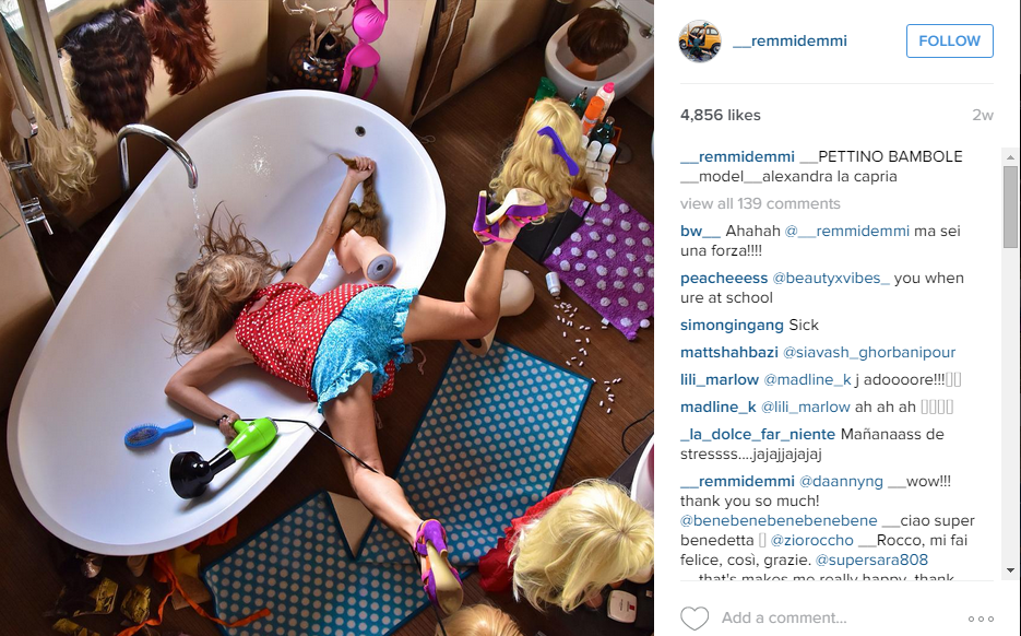 17 Karya unik Sandro Giordano, fotografer spesialis pose terjungkal 17 Karya unik Sandro Giordano, fotografer spesialis pose terjungkal