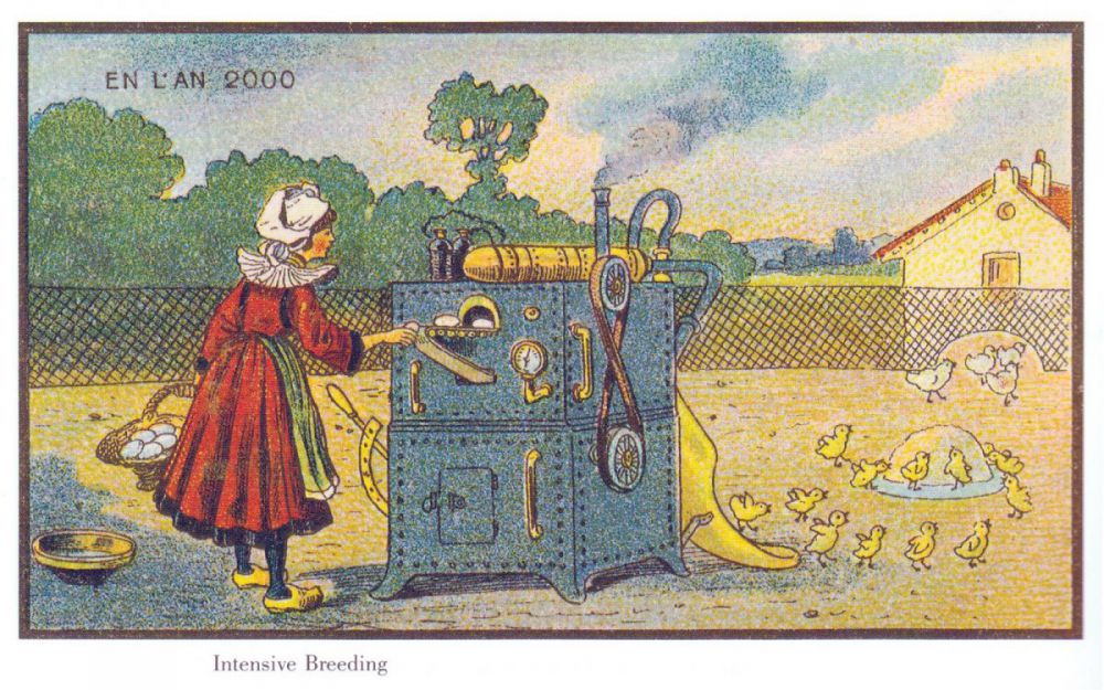15 Gambaran masa depan di kartu pos era 1900-an ini beneran terjadi!
