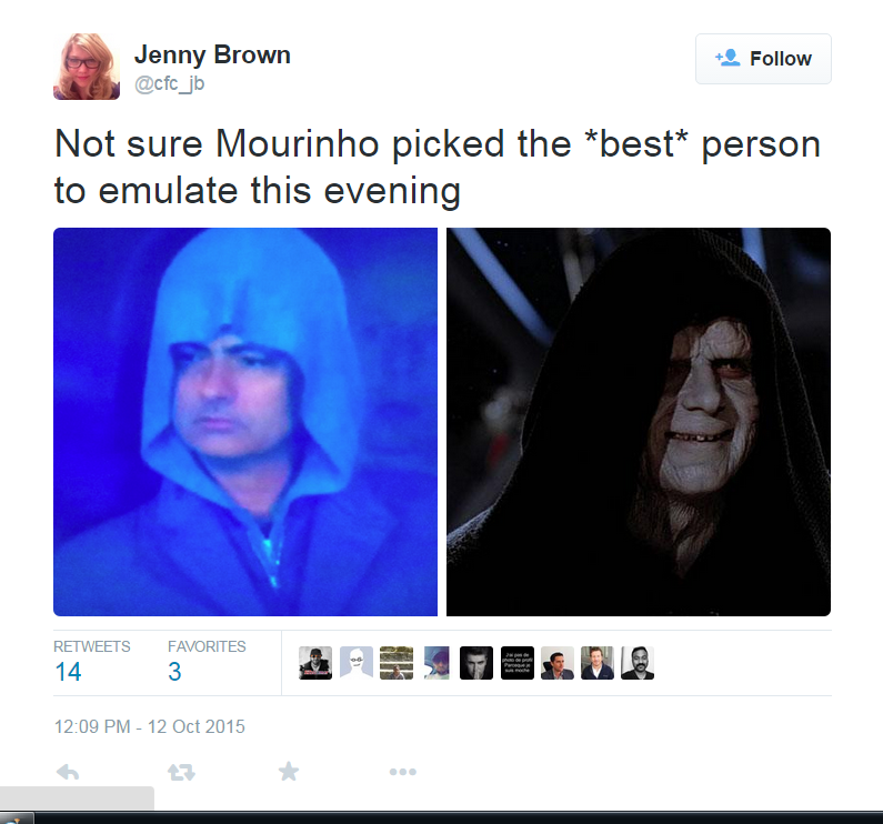 Berpakaian seperti Jedi, Mourinho jadi olok-olokan di dunia maya