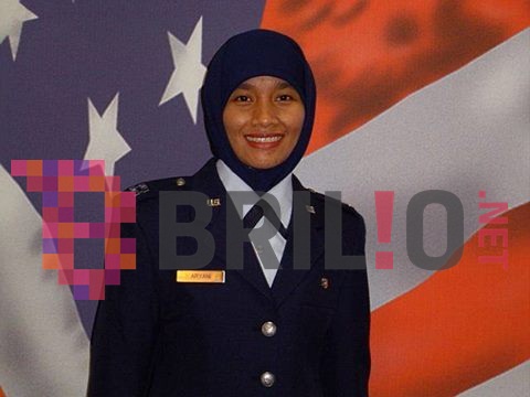 Kisah haru Ranti Aryani, mantan perwira AU AS berhijab dari Indonesia