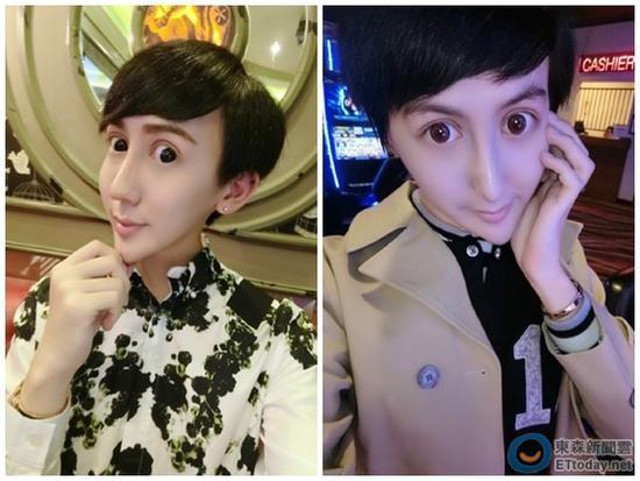 Aslinya sih cakep, tapi setelah operasi plastik kok malah begini ya?