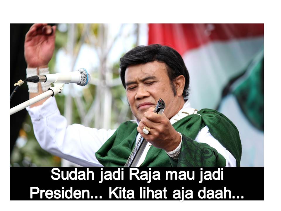 20 Prediksi netizen jika Rhoma Irama jadi presiden