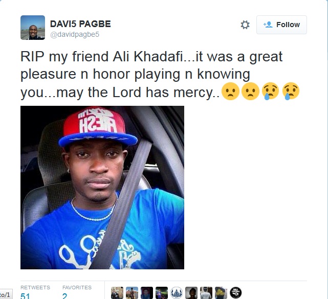 Eks pemain PSM Ali Khadafi meninggal dunia, insan sepak bola berduka