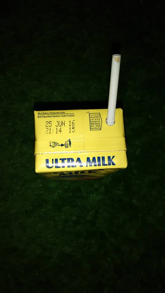 Diminum terasa asam, ternyata susu kemasan ini dalamnya menggumpal