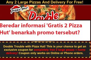 Beredar informasi  pizza gratis, benarkah promo tersebut?