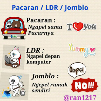 28 Meme beda pacaran, LDR & jomblo ini bikin ketawa sekaligus miris!