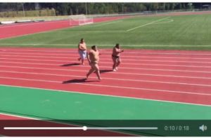 VIDEO: Para atlet sumo coba ikut balapan lari, bikin kamu geli sendiri
