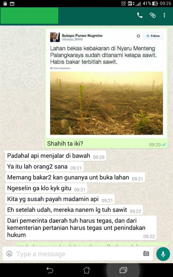 'Percakapan' dengan BNPB ini beberkan kenapa penanganan asap lama