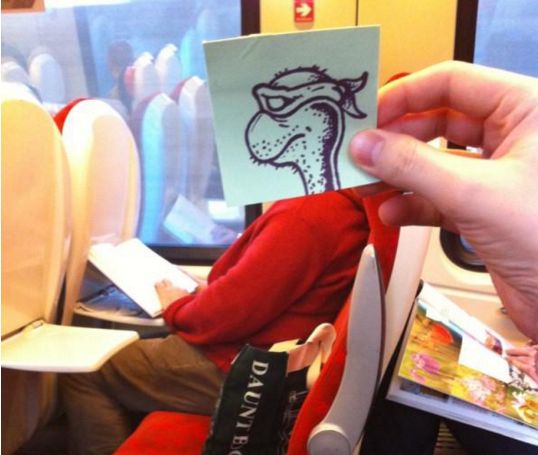 18 Tokoh kartun ini naik transportasi umum, kamu? 