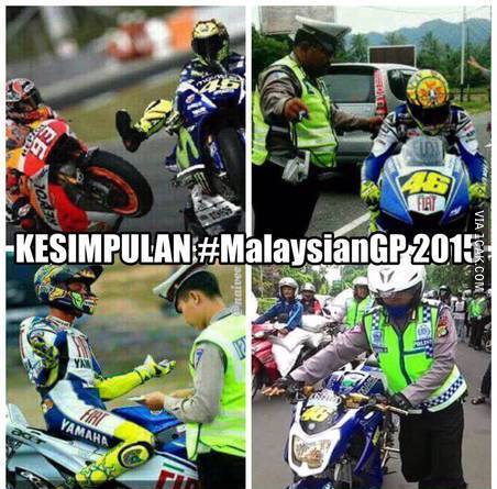 17 Meme insiden Rossi vs Marquez yang bikin ketawa ngakak 17 Meme insiden Rossi vs Marquez yang bikin ketawa ngakak