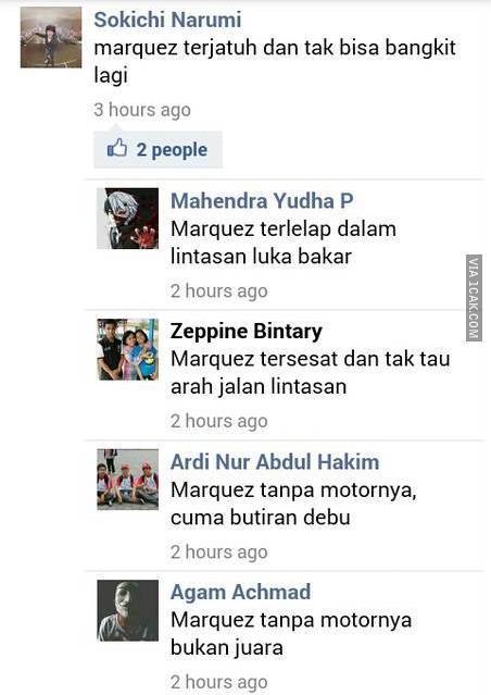 17 Meme insiden Rossi vs Marquez yang bikin ketawa ngakak 17 Meme insiden Rossi vs Marquez yang bikin ketawa ngakak