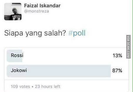 17 Meme insiden Rossi vs Marquez yang bikin ketawa ngakak 17 Meme insiden Rossi vs Marquez yang bikin ketawa ngakak