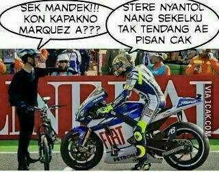 17 Meme insiden Rossi vs Marquez yang bikin ketawa ngakak 17 Meme insiden Rossi vs Marquez yang bikin ketawa ngakak