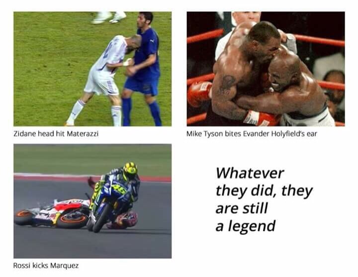 17 Meme insiden Rossi vs Marquez yang bikin ketawa ngakak 17 Meme insiden Rossi vs Marquez yang bikin ketawa ngakak