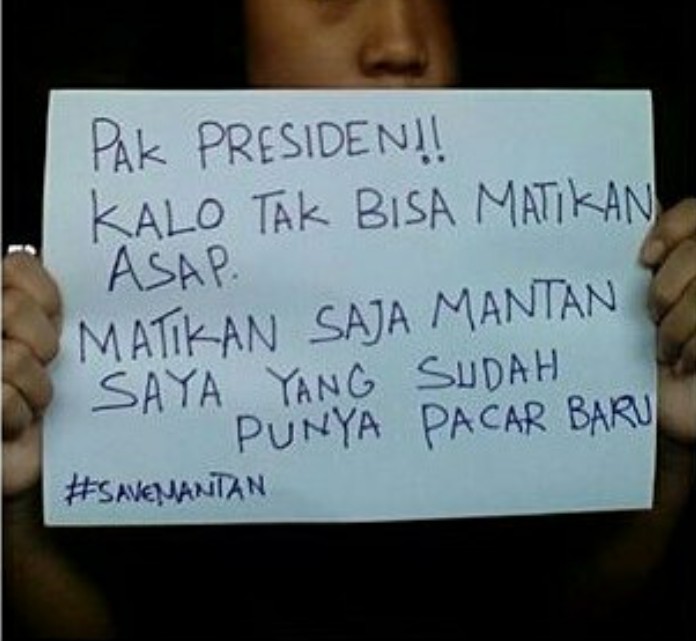 Bencana asap jadi bahan guyonan anak muda, keterlaluan!