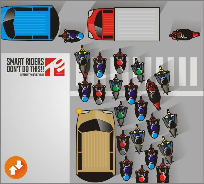 10 Gambar ini bisa membantu kamu berkendara yang aman 10 Gambar ini bisa membantu kamu berkendara yang aman