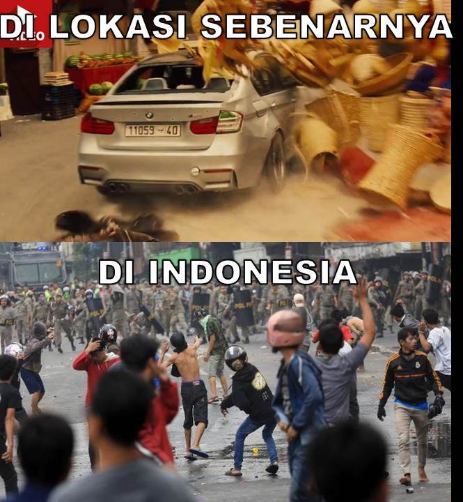 10 Adegan yang terjadi jika Mission Impossible syuting di Indonesia 10 Adegan yang terjadi jika Mission Impossible syuting di Indonesia