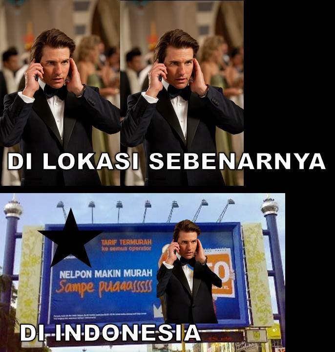 10 Adegan yang terjadi jika Mission Impossible syuting di Indonesia 10 Adegan yang terjadi jika Mission Impossible syuting di Indonesia